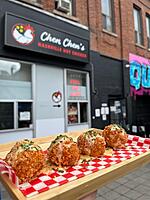 Product Shoot for Mac N Cheese Balls