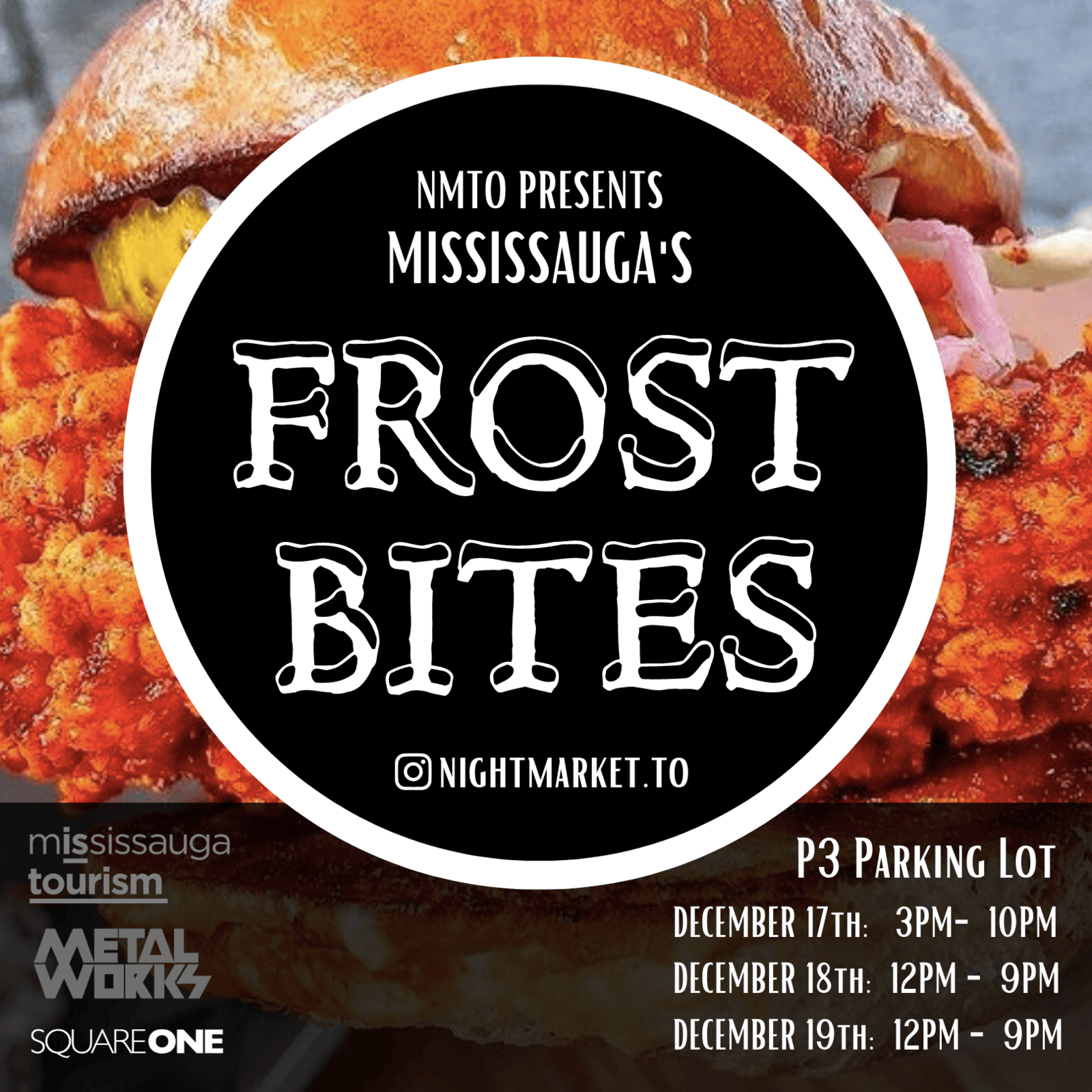 Frost Bites Food Truck Festival Poster