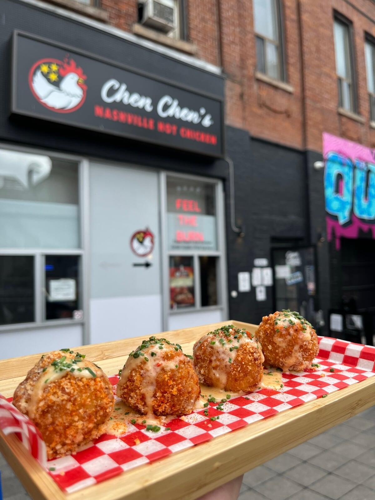 Product Shoot for Mac N Cheese Balls