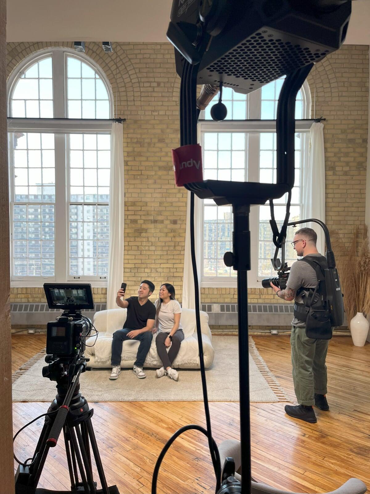 Studio Interview Shoot